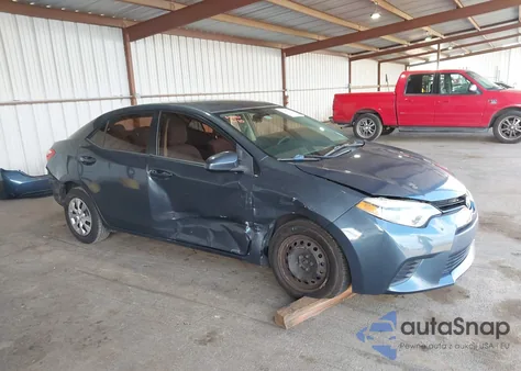 2014 Toyota Corolla L из США, поврежденный, VIN 2T1BURHE9EC035649